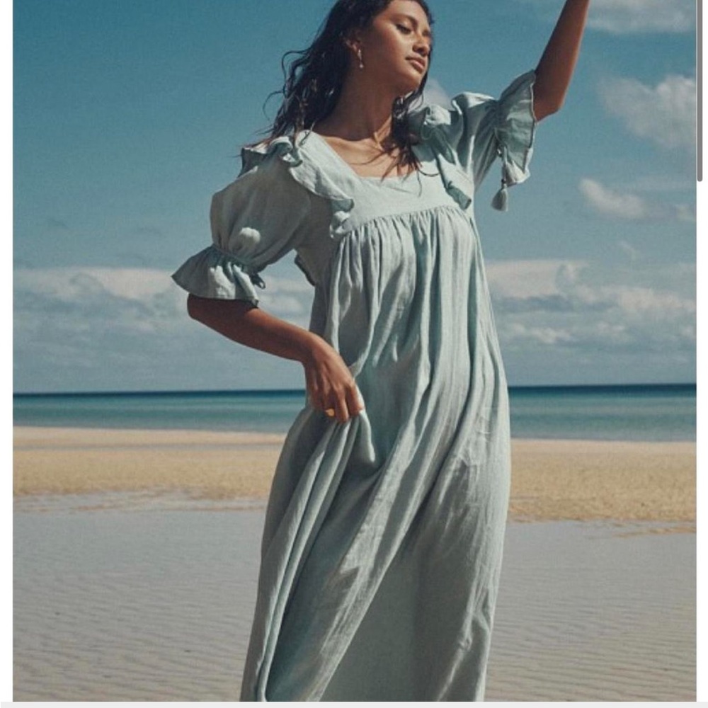 Spell & The Gypsy Mae Linen Gown NWT